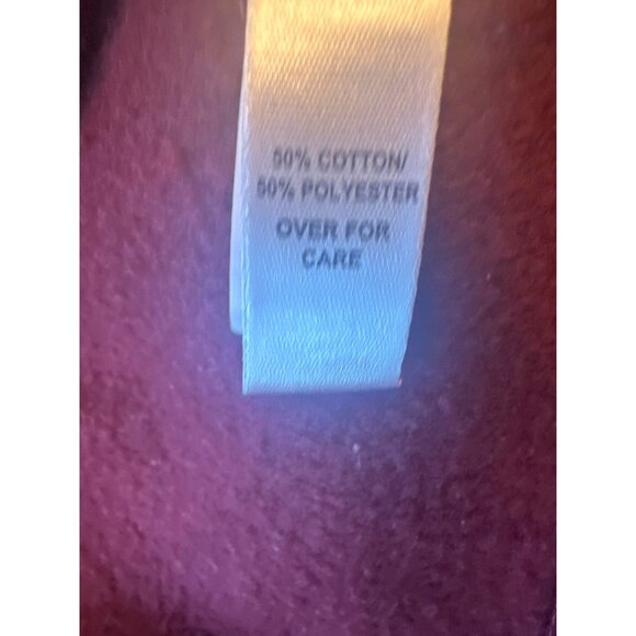 Fordham University Rams Sweatshirt Burgundy Large League Collegiate - Picture 4 of 6